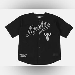 Nike Kobe Bryant Mamba Baseball Jersey 'Black' IB0007-010 Men’s Large NWT $150